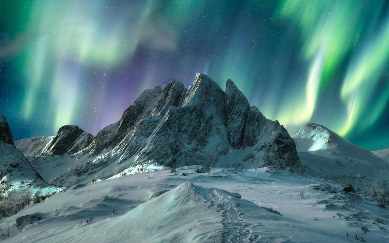 Aurora Borealis Observatory Silsand Ngoại thất bức ảnh