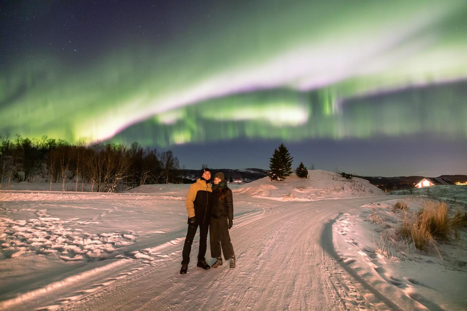 Aurora Borealis Observatory Silsand Ngoại thất bức ảnh