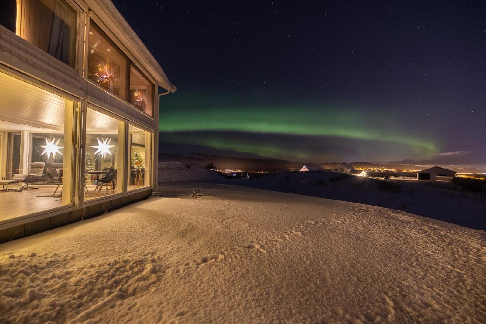 Aurora Borealis Observatory Silsand Ngoại thất bức ảnh